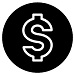 dollar sign icon